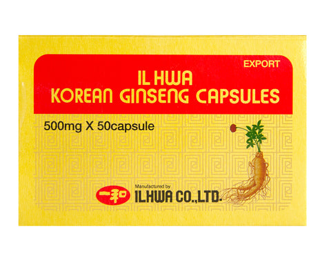 Ginseng Root Powder | 50 Capsules