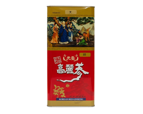 Premium Dried Red Korean Ginseng Roots | Heaven Class (10pc)